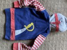 Mini Boden Pirate Hoodie Costume Sweatshirt Sz 2-3 — photo 5