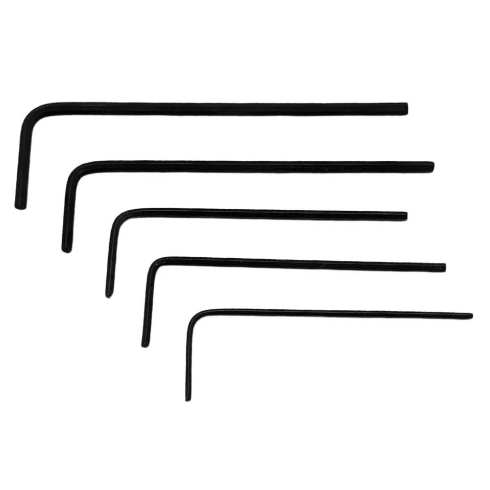 5pcs (0.7,0.9,1.0,1.19,1.27mm) Allen Key Hex Key Set Mini Micro Hex Allen Keys - Image 4 of 4