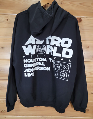 Travis Scott ASTROWORLD 2019 Staff Exclusive HOODIE Men XL Travis Scott ASTROWORLD 2019 Staff Exclusive HOODIE Men XL