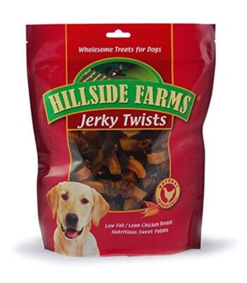 Hillside Farms Chicken And Sweet Potato Premium Dog Treats, Jerky Twists, 