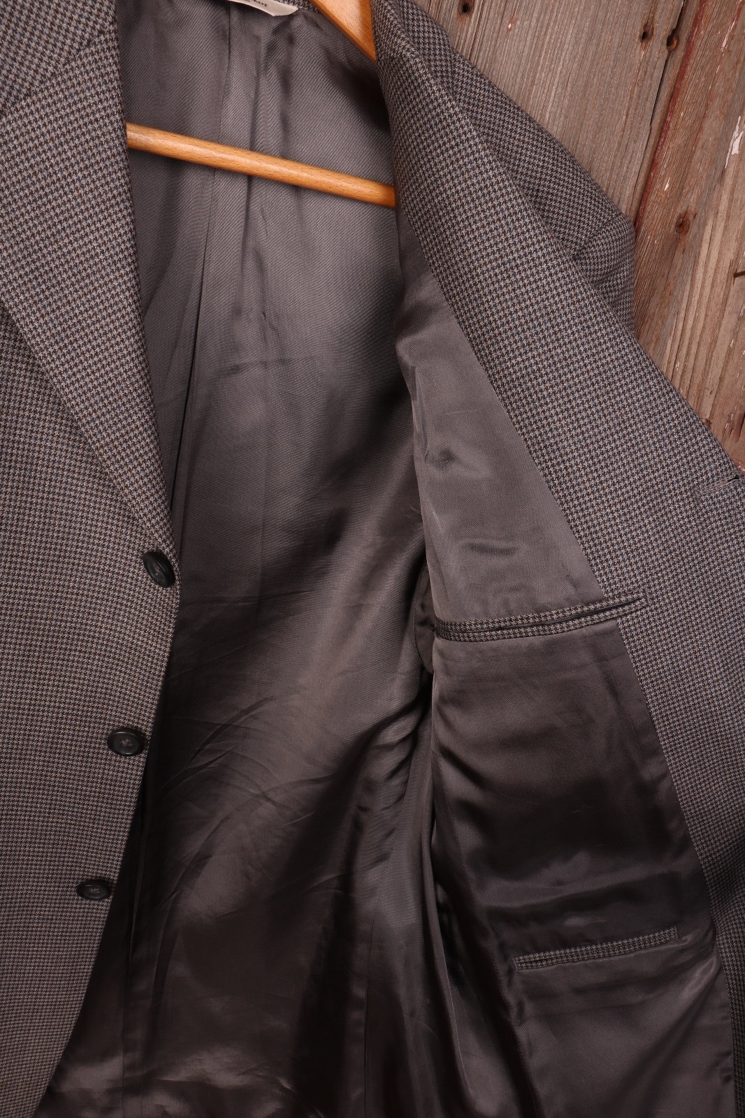 Pronto Uomo 40S Black and White Sport Coat Jacket Men… Gem