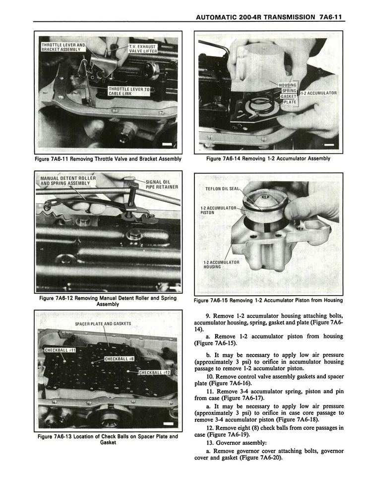 Oldsmobile 1981 manual de servicio - Cutlass, Delta 88, 98, Toronado Foto 4 de 4