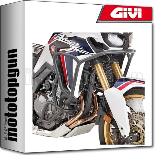 Bulle Givi D1144ST Pour Honda CRF1000L Africa Twin 2018-2019 - Transparente, Montage Sur Fixations D'Origine, Fabriquée En Italie