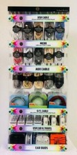 200 Pcs Wholesale Cell Phone Accessories & Counter Top With Fee Display Stand