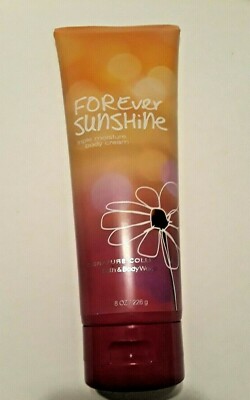 Bath & Body Works Forever Sunshine Triple Moisture Cream 8oz Rare