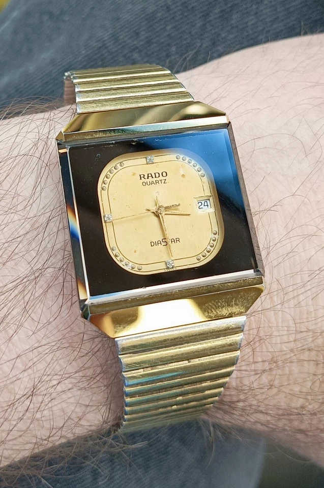 🔶 RADO DiaStar   Analog SWISS Watch - Quartz - RARE Vintage 🔶 - Image 4 of 4