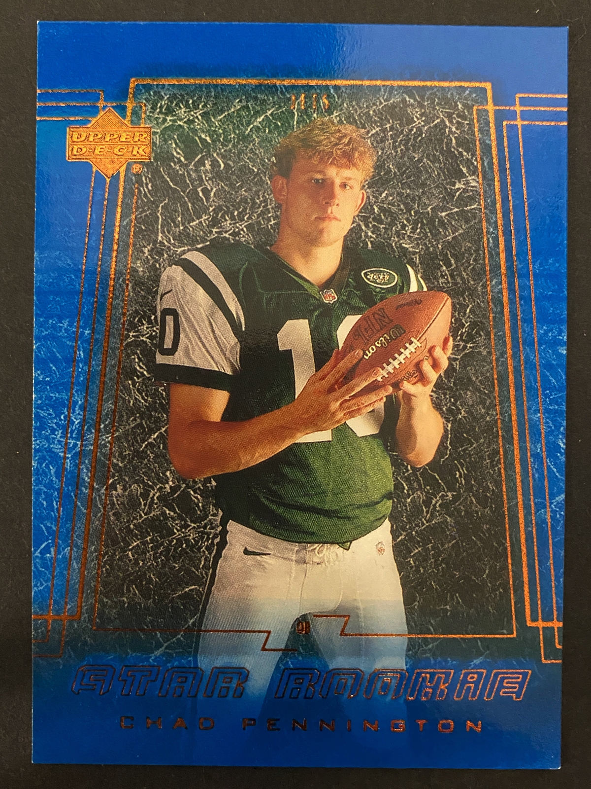 Chad Pennington 2000 Upper Deck Football Star Rookie New York Jets #237