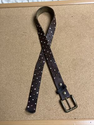 ❤️Womens LEATHEROCK, Inc 1992 San Diego Multi Jeweled and Studded Belt SZ Medium Outlet Shop – Leatherock main image 4