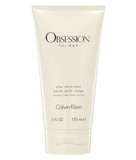 OBSESSION by CALVIN KLEIN for Men 5.0 oz 150 ml AFTER SHAVE BALM New As Picture