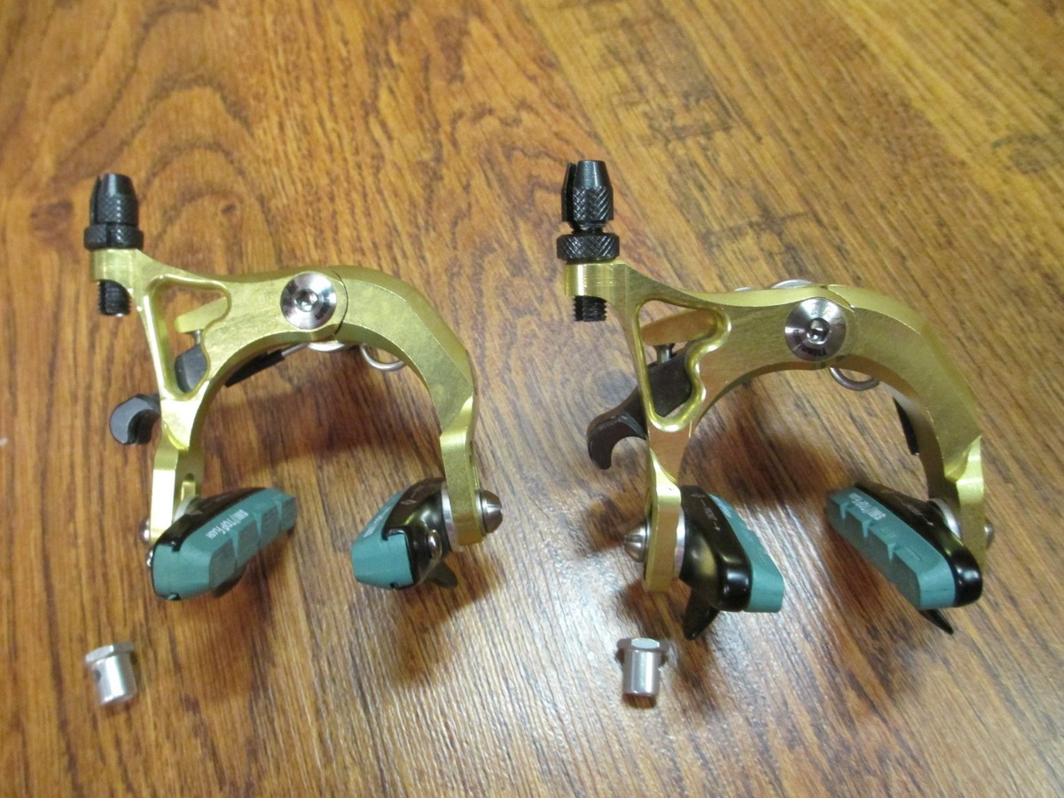 FRM CL2 TITANIUM TI ULTRA LIGHT DUAL PIVOT BRAKE CALIPERS SWISS