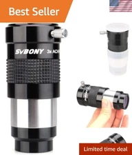 Versatile 3X Barlow Lens with Protective End Caps – Perfect for Astrophotography