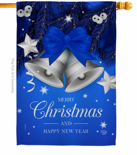 Christmas Bells Garden Flag Winter Decorative Small Gift Yard House Banner - Picture 3 of 17