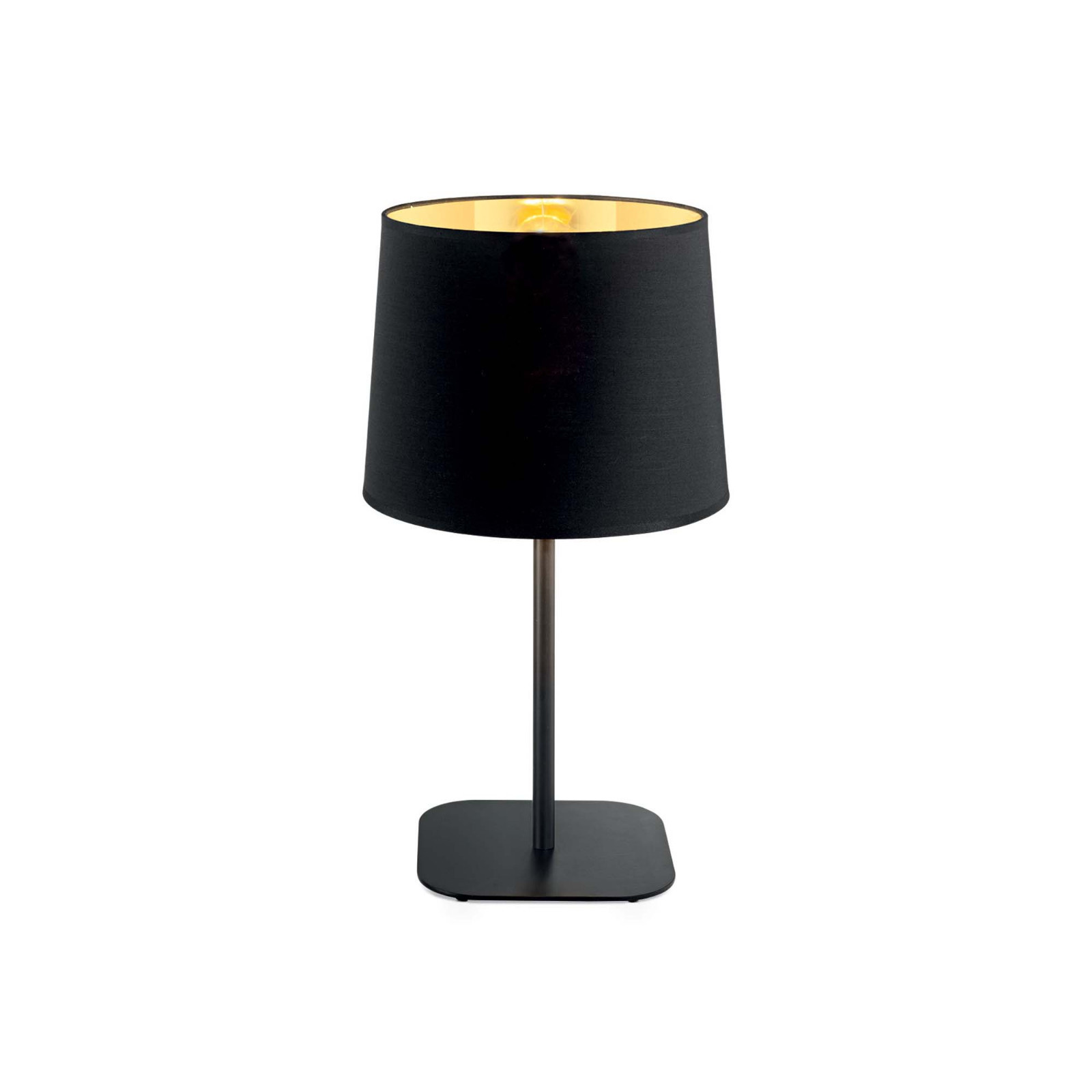 Lumetto Moderno Nero e Oro DL0291 | Lampada Comodino Design Lusso