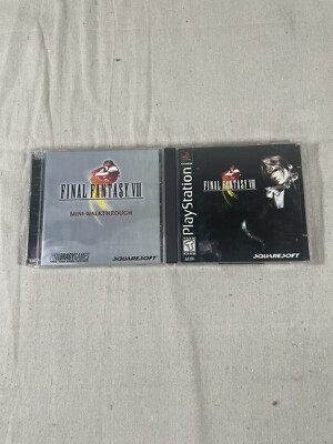 Final Fantasy VIII + Walkthrough (Sony PlayStation 1 PS1) *COMPLETE W/ MANUALS