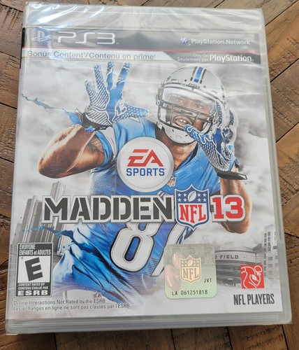 Madden NFL 13 (Sony PlayStation 3, 2012) New/Sealed - 第 1/3 張圖片