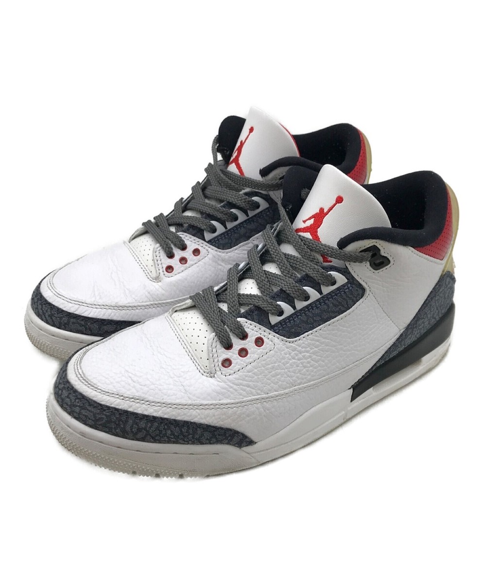 US Size 9.5 Nike Air Jordan 3 Retro SE-T Denim Katakana CZ6433-100  