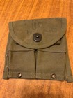 ORIGINAL G.I. KOREAN WAR M1 CARBINE WEB BELT POUCH — photo 1