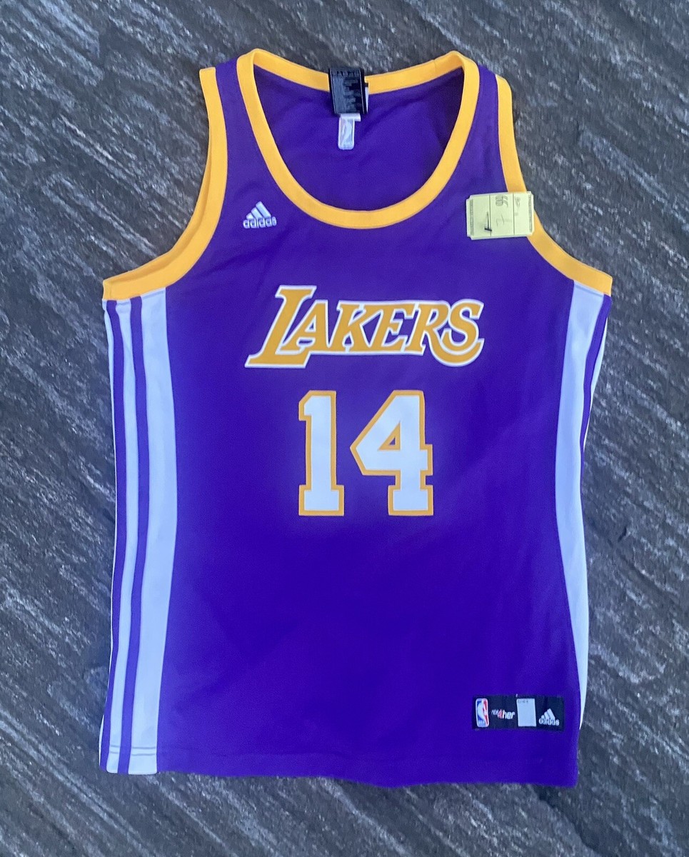 Brandon Ingram Los Angeles Lakers Adidas Jersey 14 Youth Large Purple Gold