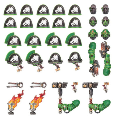 [BITS] Salamander Primaris Upgrades - Bits / Parts - Warhammer 40K