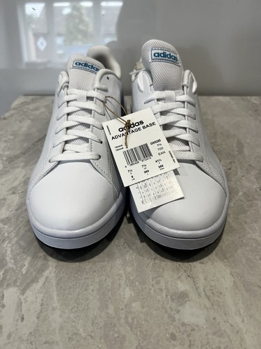 Entrenadores de pista base ADIDAS Advantage talla 7,5 nuevos genuinos precio de venta sugerido por el fabricante £55 #d1 - Imagen 5 de 7