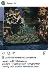 🔥Danner JP x Flower Mountain N.VALCANO Military Mid-cut boots🔥