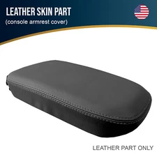 Fits 2017-2023 Cadillac XT5 Leather Console Armrest Pull Over Black 