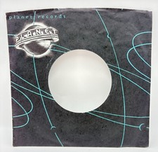 Planet Records Company Sleeve 45 RPM Vinyl RCA 1982 Planet Logo