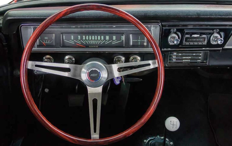 Velocímetro reproducción OER de 120 MPH para Chevrolet Chevy II Nova 1966-1967 Foto 2 de 4