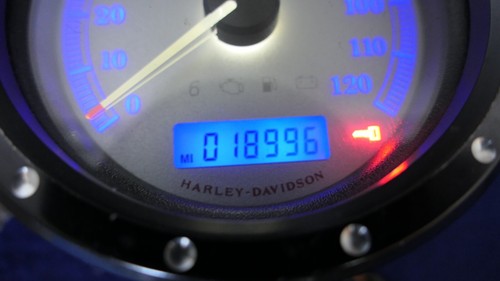 Genuine Harley Sportster Touring Dyna 4" Speedometer Tachometer 04-13 19k miles - Picture 3 of 10