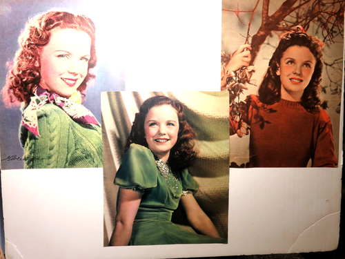 1940er Hollywoodstar Gloria Jean Bildreste - Bild 1 von 13