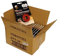 BOX OF 24 PACKS - DEKA 01253 TERMINAL PROTECTORS Post & Side