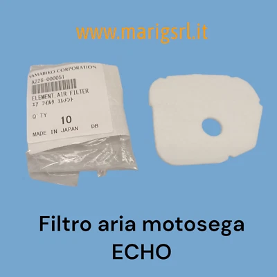 FILTRO ARIA ORIGINALE per MOTOSEGA ECHO CS 2600 260 280 TES SHINDAIWA 269 T