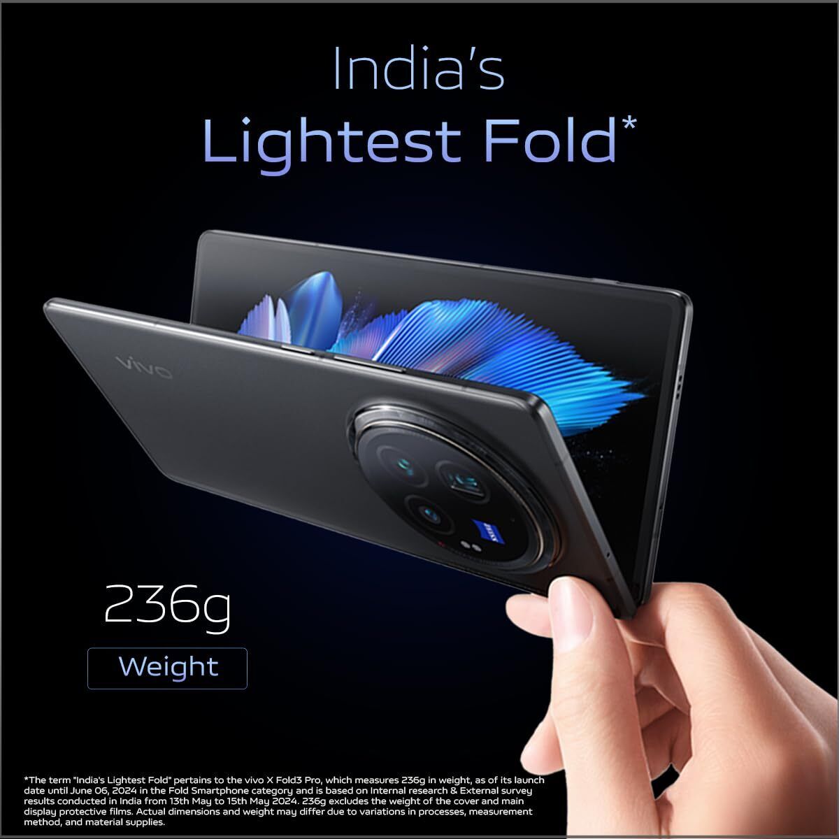 Vivo X Fold 3 Pro 5G Celestial Black 16GB RAM 512GB Storage Vivo X Fold 3 Pro 5G Celestial Black 16GB RAM 512GB Storage