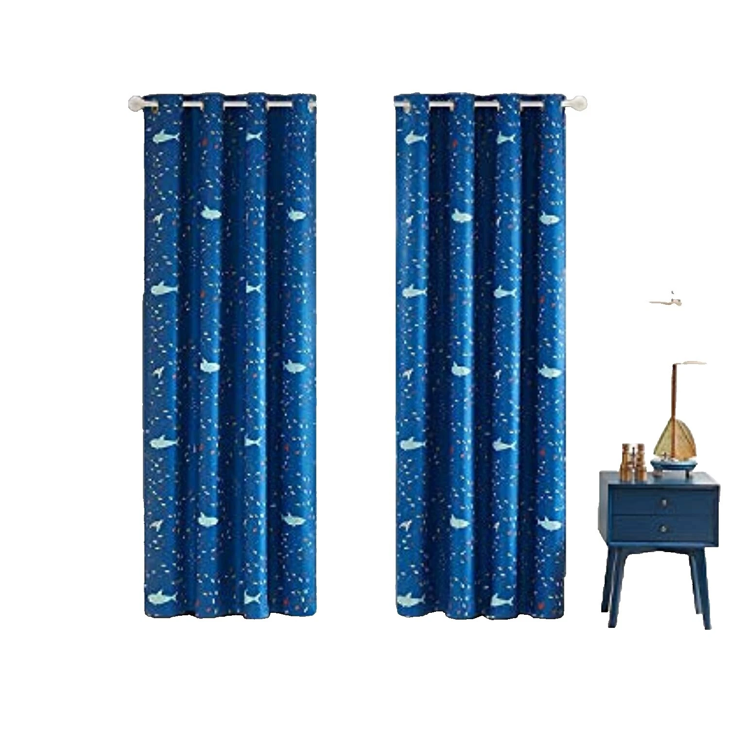 Multi-Color Curtains, Drapes & Valances with Blackout