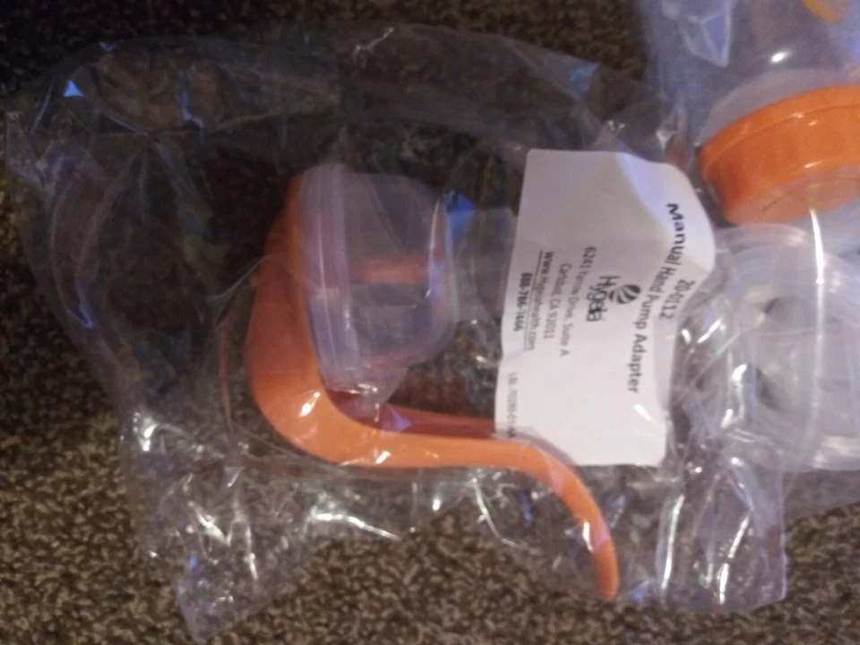 Juego extractor de leche eléctrico doble hygeia. Foto 2 de 4