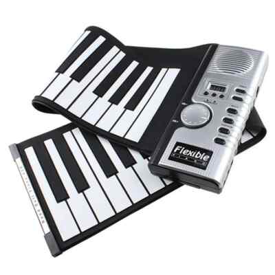 Roll Up Soft Flexible 61 Keys Electric Keyboard Piano. Very Good Condition. 