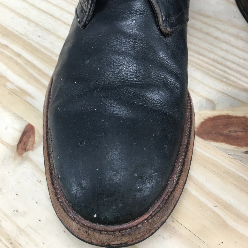 Timberland Wodehouse Botas Para Hombres 10 M Chukka Botines Cuero Negro Con Cordones Foto 4 de 4