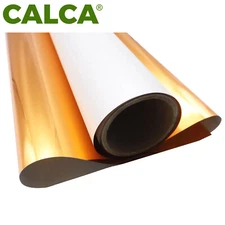 23.6in x 32.8ft DTF Transfer Film Copper Color Roll Cold Peel For Heat Transfer