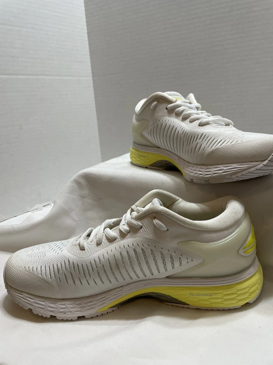 ASICS Running Shoes LADY GEL KAYANO 25 1012A026 White Lemon Spark