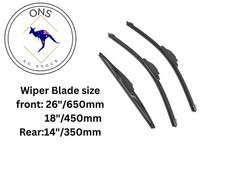 WIPER BLADES FOR JEEP CHEROKEE 2014-2022 (KL)