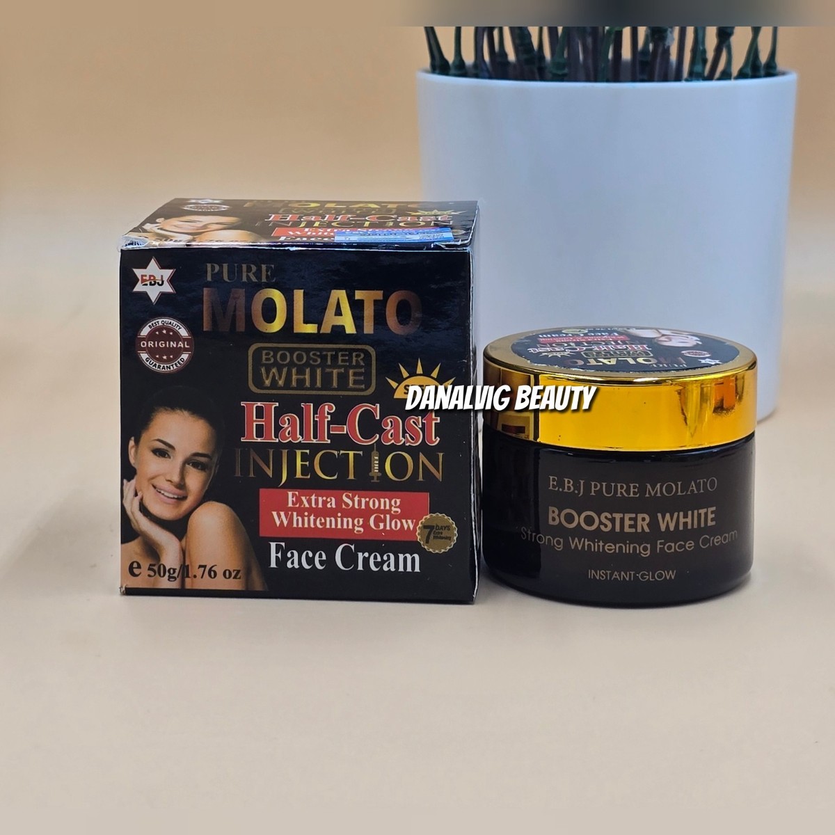 Pure Molato Booster White Extra Strong Whitening Glow Face Cream 50g