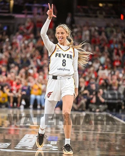WNBA Indiana Fever SOPHIE CUNNINGHAM Glossy 8x10 Photo Basketball Poster Print