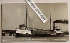 1880 S.M. STEPHENSON GREAT LAKES LUMBER STEAM SHIP BARGE BLT MANITOWOC WI. PHOTO — photo 1