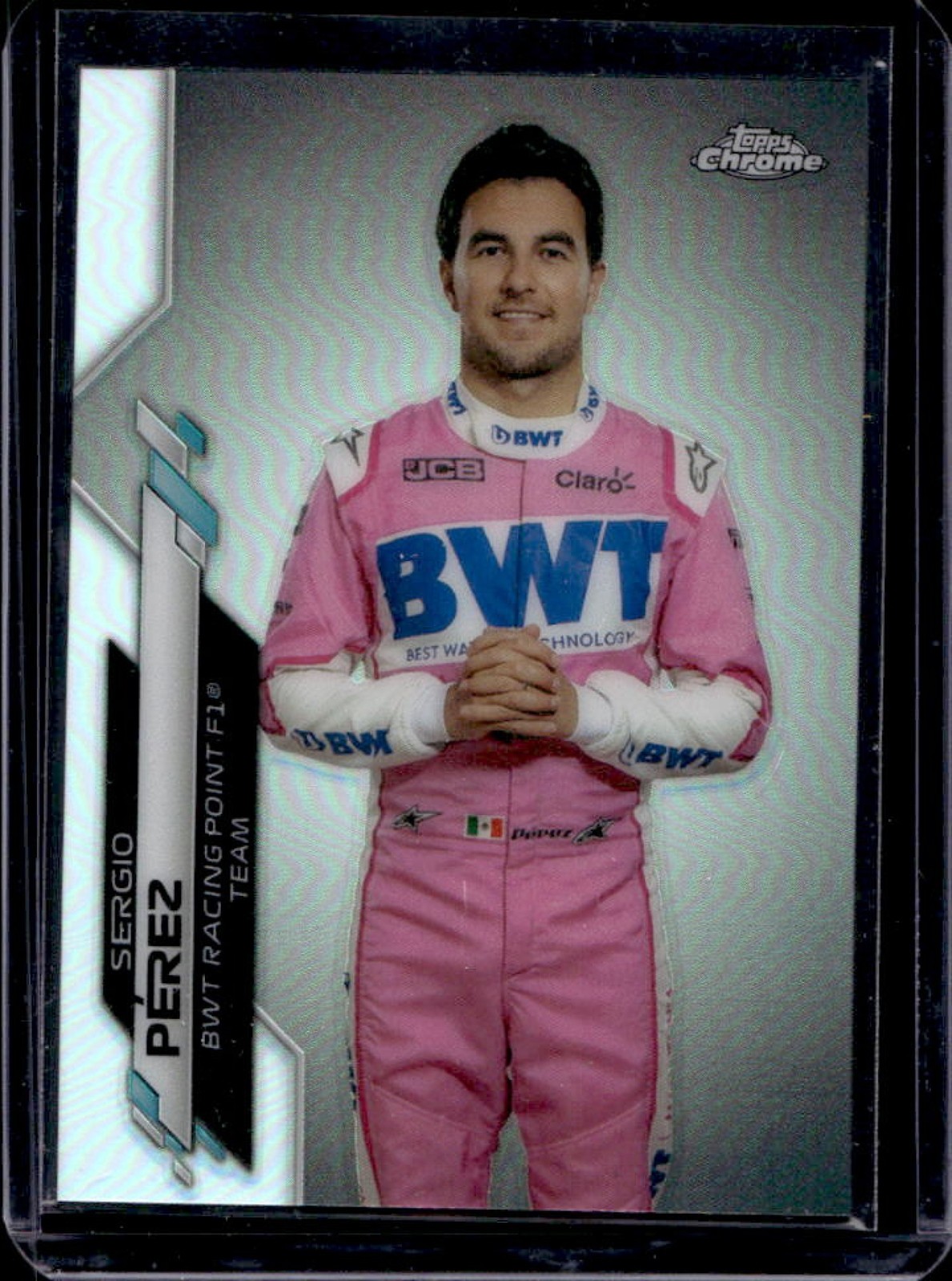 2020 Topps Chrome F1 Sergio Perez Refractor #13