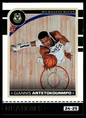2024-25 NBA Hoops Base Giannis Antetokounmpo Milwaukee Bucks #166