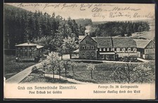 Ansichtskarte Erlbach / Colditz, Gasthaus Rinnmühle 1912 