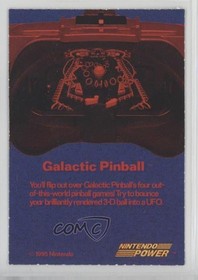 1995 Nintendo Power Virtual Boy Galactic Pinball 04xc