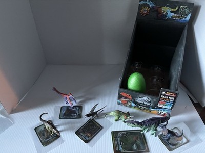 Jurassic World Color Change Captivz Super Sized And Normal Lot Of 6