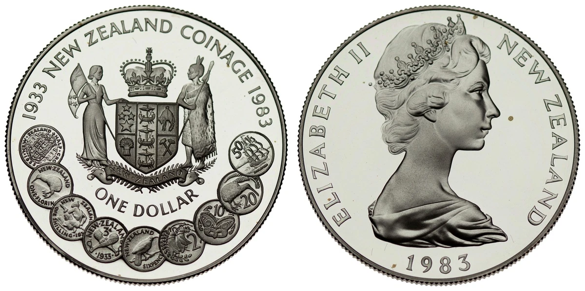 1983 Silver New Zealand Coins for sale | eBay