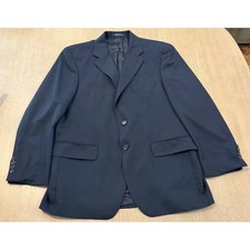 Vtg Polo University by Ralph Lauren Men's Wool Blazer Sport Coat Size 40R Blue